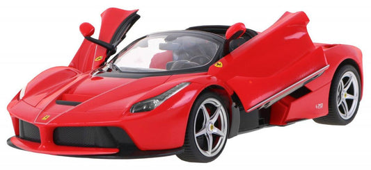 RASTAR Ferrari LaFerrari Aperta 1:14 red remote control car model with detailed design and opening doors