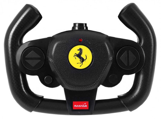 RASTAR Ferrari LaFerrari Aperta remote control steering wheel with Ferrari logo and control buttons