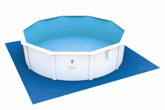 Mata pod basen ogrodowy 16ft Bestway 488x488 cm chroniąca dno basenu przed uszkodzeniami