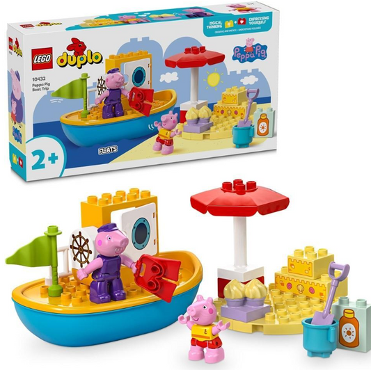 LEGO® DUPLO 10432 Peppa i rejs łodzią