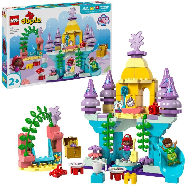 LEGO® DUPLO 10435 Magiczny podwodny pałac Arielki