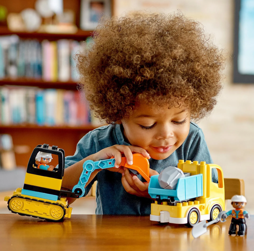 LEGO® DUPLO 10931 Ciężarówka i koparka gąsienicowa