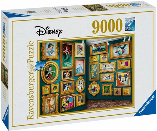 Puzzle 9000 Muzeum Postaci Disneya